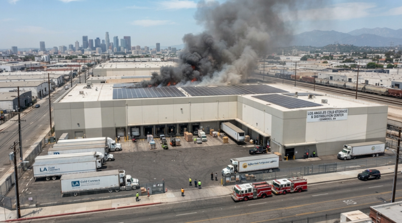 Cold Storage Capacity Crisis: Why LA's Warehouse Fire Exposed a $26B Supply Chain Vulnerability
